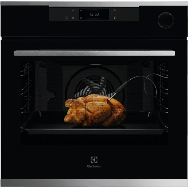 Piekarnik Electrolux KOCBP39WX SteamCrisp Czarny/Stal szlachetna, parowy - TwojeAGD.com
