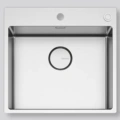 Zlewozmywak Falmec Garda 50 Inox nakładany/wpuszczany Zlewozmywak Falmec Garda 50 Inox jednokomorowy, nakładany/wpuszczany w blat - TwojeAGD.com