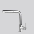 Bateria zlewozmywakowa Falmec Pure Steel Corner Inox, z wyciąganą wylewką - TwojeAGD.com