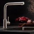 Bateria kuchenna Falmec Pure Steel Corner Inox, z wyciąganą wylewką - obrazek 3
