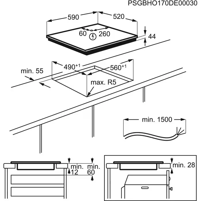 Płyta indukcyjna Electrolux EIS6648 SensePro SLIM-FIT 60 cm Ciemnoszary Płyta indukcyjna Electrolux EIS6648 SensePro SLIM-FIT 60 cm Ciemnoszary - TwojeAGD.com 27