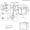 Piekarnik parowy do zabudowy AEG BSE788380B SteamBoost Czarny -schemat instalacji- TwojeAGD.com 2