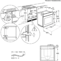 Piekarnik parowy do zabudowy AEG BSE788380B SteamBoost Czarny -schemat instalacji- TwojeAGD.com 3