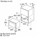 Kuchenka mikrofalowa Bosch BER7321B1 Czarny - obrazek 6