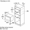 Kuchenka mikrofalowa Bosch BER7321B1 Czarny - obrazek 2