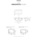 Zlewozmywak SCHOCK GREENWICH N-200 Stone CRISTADUR Zlewozmywak SCHOCK GREENWICH N-200 Stone CRISTADUR - obrazek 2