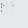 Okap Falmec Virgola NRS 120 Inox 800 m3/h, zintegrowany Okap Falmec Virgola NRS 120 Inox 800 m3/h, zintegrowany - obrazek 4