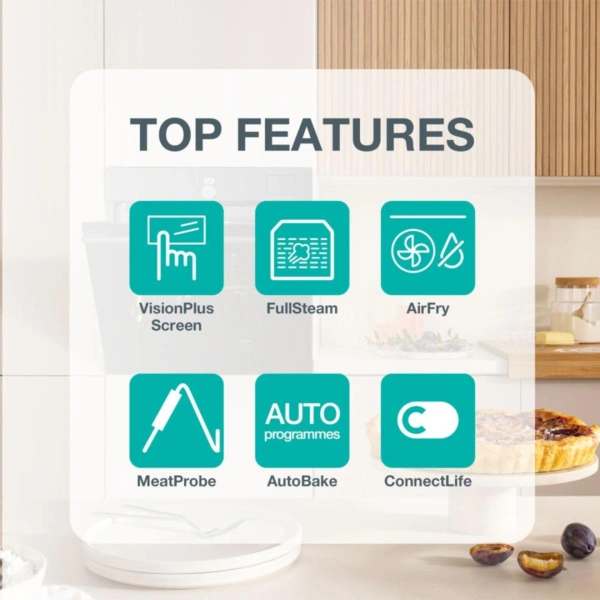 Piekarnik Gorenje BFS6148B Czarny, parowy Piekarnik Gorenje BFS6148B Czarny, parowy - TwojeAGD.com 5