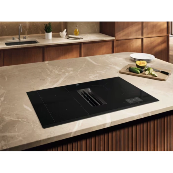 Płyta indukcyjna z okapem Electrolux ECC8549 (COMBO) eXtractor 80 cm Czarny Płyta indukcyjna z okapem Electrolux ECC8549 (COMBO) eXtractor 80 cm Czarny - TwojeAGD.com 2