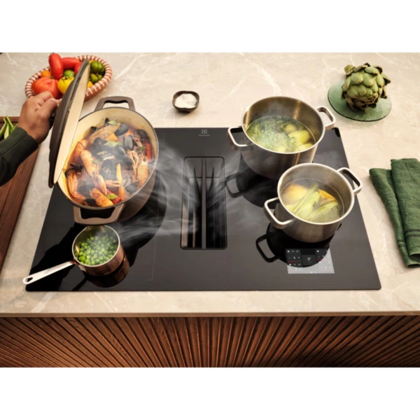 Płyta indukcyjna z okapem Electrolux ECC8549 (COMBO) eXtractor 80 cm Czarny Płyta indukcyjna z okapem Electrolux ECC8549 (COMBO) eXtractor 80 cm Czarny - TwojeAGD.com 13