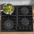 Płyta gazowa Gorenje GKTW642SYB 60 cm Czarny Płyta gazowa do zabudowy Gorenje GKTW642SYB 60 cm Czarny 09