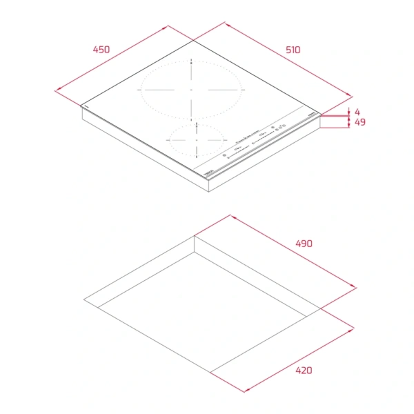 Płyta indukcyjna Teka IZC 42400 MSP BK 40 cm Czarne szkło 112510023 Płyta indukcyjna Teka IZC 42400 MSP BK 40 cm Czarne szkło 112510023 - TwojeAGD.com 7
