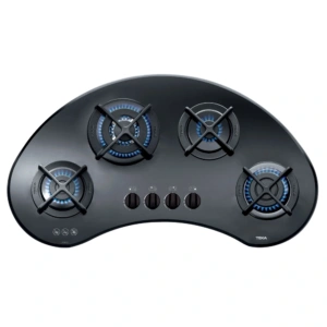 Płyta gazowa Teka VR 90 4G AI AL TR CI NTB (E4) 90 cm Czarne szkło 112560010 - TwojeAGD.com 2
