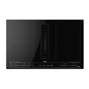 Płyta indukcyjna z okapem Teka AFF 87601 MST BK 80 cm MasterSense Air Czarny, pochłaniacz 112730000 - TwojeAGD.com