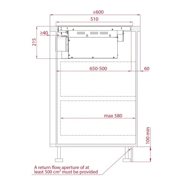 Płyta indukcyjna z okapem Teka AFF 87601 MST BK 80 cm MasterSense Air Czarny, pochłaniacz 112730000 - TwojeAGD.com 11