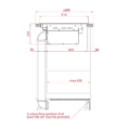 Płyta indukcyjna z okapem Teka AFF 87601 MST BK 80 cm MasterSense Air Czarny, pochłaniacz 112730000 - obrazek 14