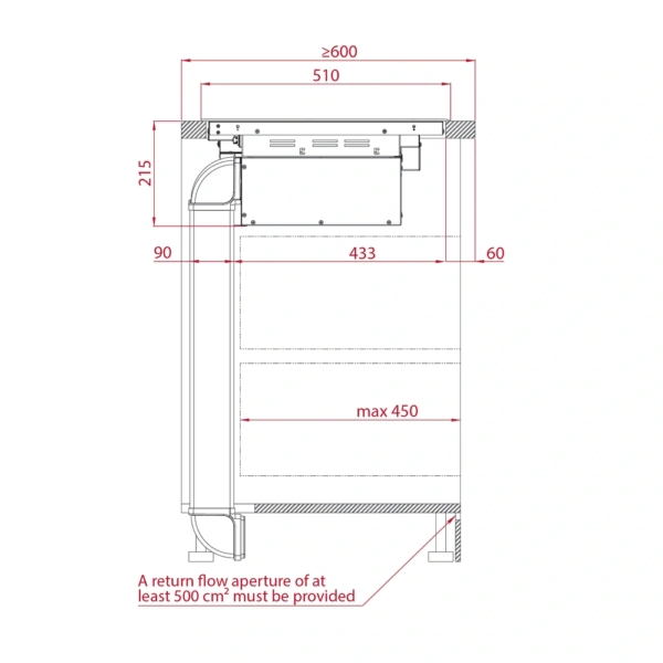 Płyta indukcyjna z okapem Teka AFF 87601 MST BK 80 cm MasterSense Air Czarny, pochłaniacz 112730000 - TwojeAGD.com 14