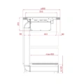 Płyta indukcyjna z okapem Teka AFF 87601 MST BK 80 cm MasterSense Air Czarny, pochłaniacz 112730000 - obrazek 17