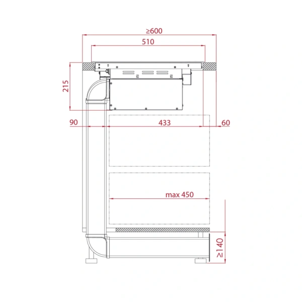Płyta indukcyjna z okapem Teka AFF 87601 MST BK 80 cm MasterSense Air Czarny, pochłaniacz 112730000 - TwojeAGD.com 17