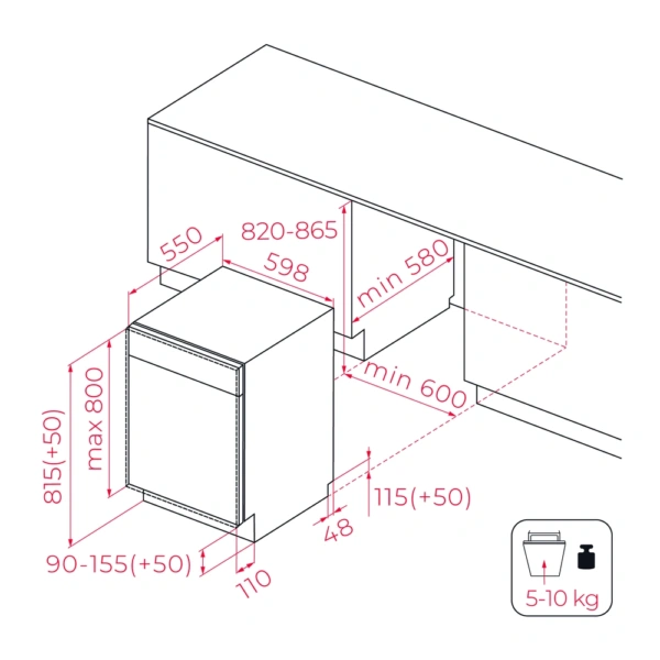 Zmywarka Teka DFI 76960 60 cm 114260027 - TwojeAGD.com 6