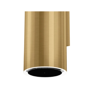 Okap Ciarko Design Roto Gold Steel, przyścienny CDP3803GS - TwojeAGD.com
