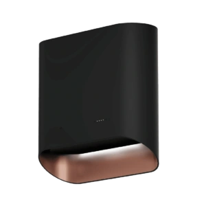 Okap Ciarko Design Simple Black/Rose Gold, przyścienny CDP6002B/C - TwojeAGD.com 2