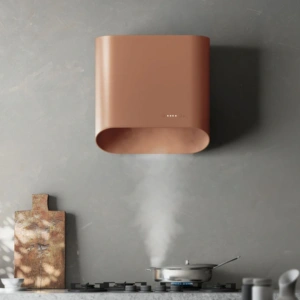 Okap Ciarko Design Simple Rose Gold, przyścienny CDP6002C - TwojeAGD.com