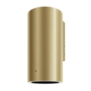 Okap Ciarko Design Tubus Gold Steel, przyścienny CDP3801GS - TwojeAGD.com 2
