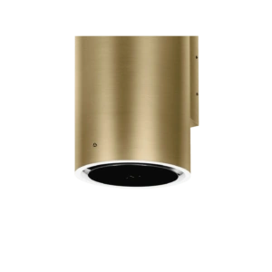 Okap Ciarko Design Tubus Gold Steel, przyścienny CDP3801GS - TwojeAGD.com