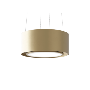Okap Ciarko Design Piu Light Gold 80, wyspowy CDW8002Z - TwojeAGD.com