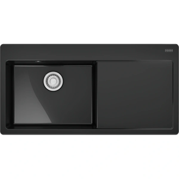 Zlewozmywak Franke MythosX MYK 611-100 Onyx Fraceram, Prawy ociekacz 124.0749.512 Zlewozmywak Franke MythosX MYK 611-100 Onyx Fraceram, Prawy ociekacz 124.0749.512 - TwojeAGD.com