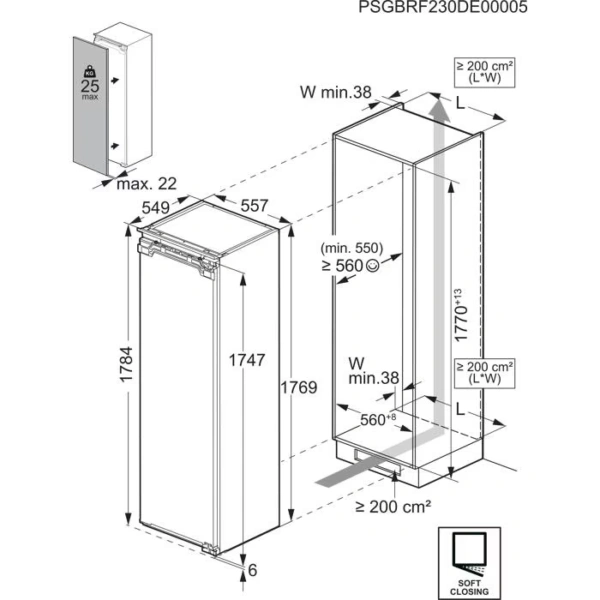 Chłodziarka AEG TK9CS181DC - TwojeAGD.com 5