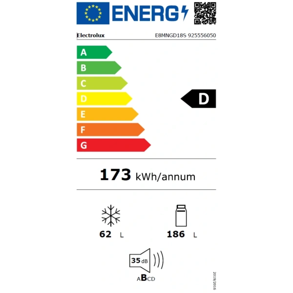 Chłodziarko-zamrażarka Electrolux E8MNGD18S TwinTech NoFrost Cooling 360 Chłodziarko-zamrażarka Electrolux E8MNGD18S TwinTech NoFrost Cooling 360 - TwojeAGD.com 12