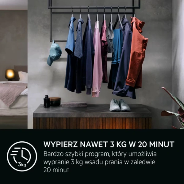 Pralka AEG LFR85166QP PowerCare AutoDose 10 kg, wolnostojąca Pralka AEG LFR85166QP PowerCare AutoDose 10 kg, wolnostojąca - TwojeAGD.com 4