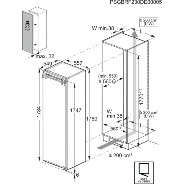 Zamrażarka AEG TB7AA181EC NoFrost, szafkowa Zamrażarka AEG TB7AA181EC NoFrost, szafkowa - TwojeAGD.com 4