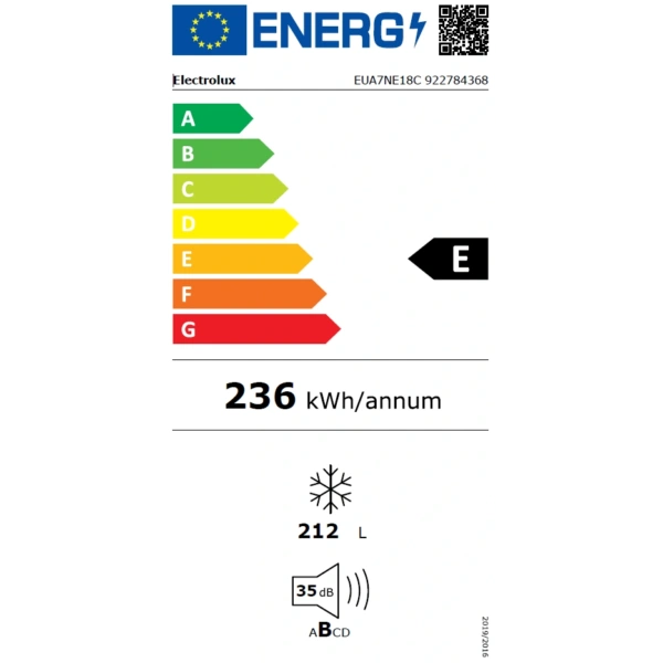 Zamrażarka Electrolux EUA7NE18C, szafkowa Zamrażarka Electrolux EUA7NE18C, szafkowa - TwojeAGD.com 9