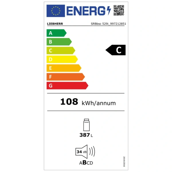 Chłodziarka Liebherr SRBbsc 529i Peak BioFresh, wolnostojąca Chłodziarka Liebherr SRBbsc 529i Peak BioFresh, wolnostojąca - TwojeAGD.com 10