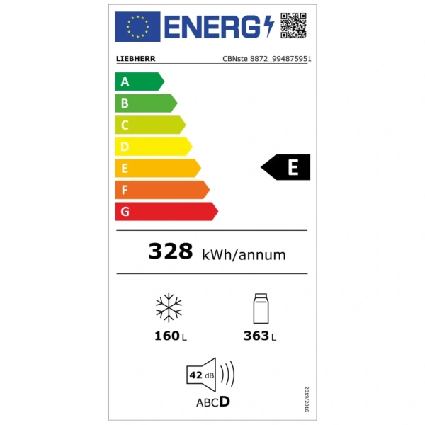 Chłodziarko-zamrażarka Liebherr CBNste 8872 BioFresh NoFrost, wolnostojąca - TwojeAGD.com 7
