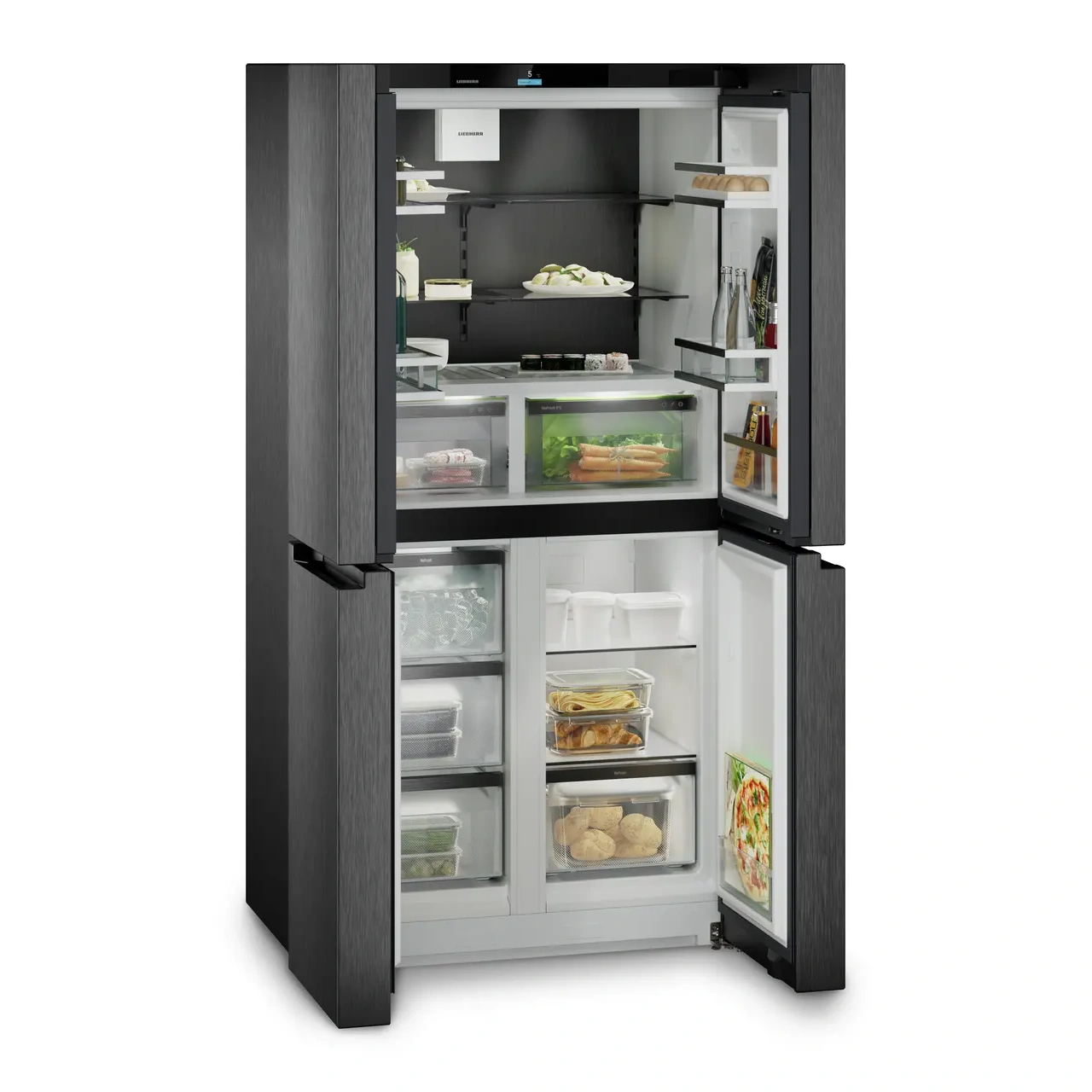 Chłodziarko-zamrażarka Liebherr MBbsdi 9024 Plus BioFresh NoFrost French Door z kostkarką, wolnostojąca - TwojeAGD.com 11