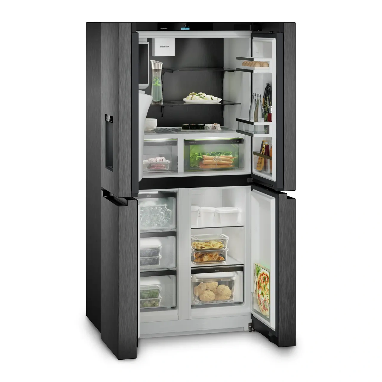 Chłodziarko-zamrażarka Liebherr MBbsdi 9028 Plus BioFresh NoFrost French Door z kostkarką, wolnostojąca - TwojeAGD.com 15