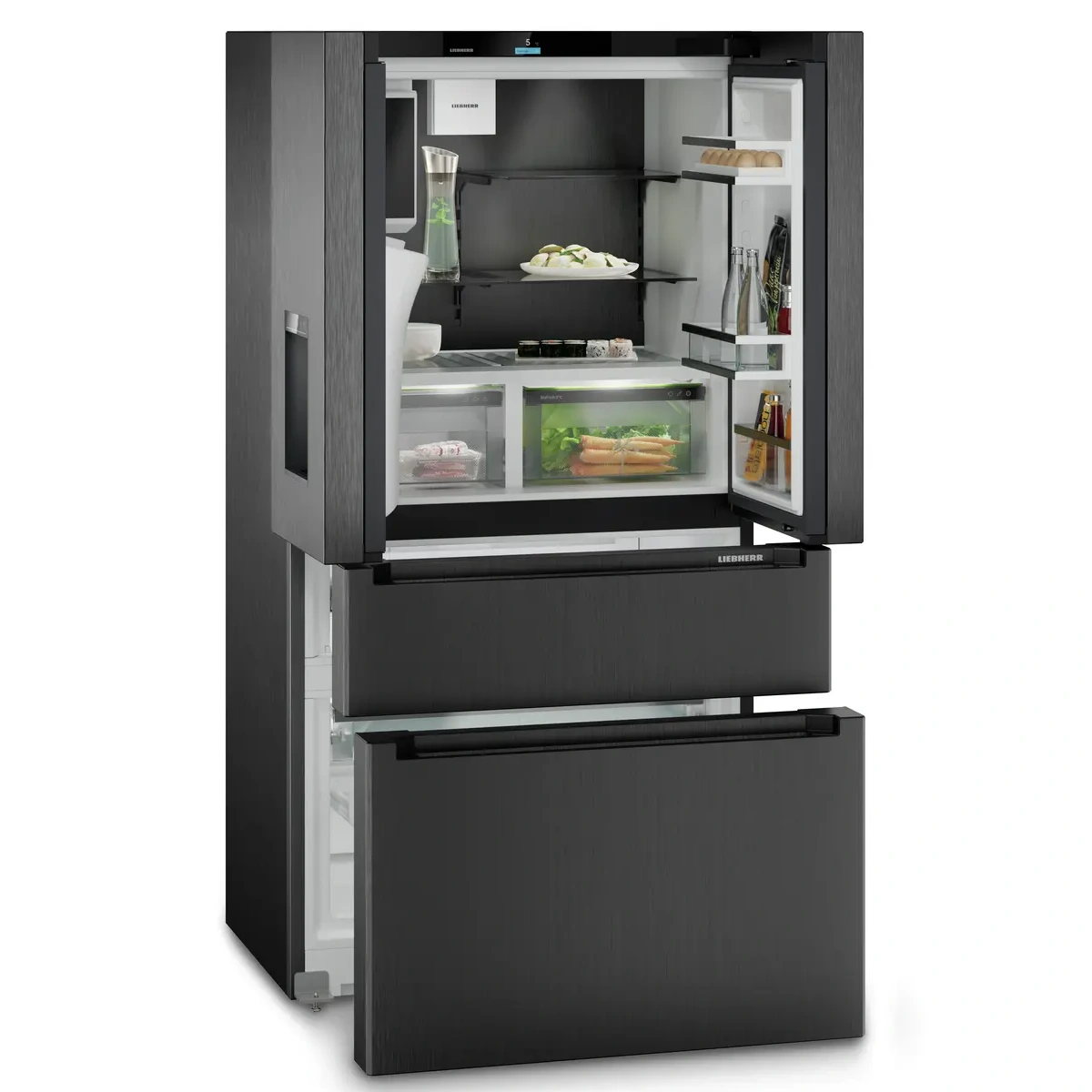 Chłodziarko-zamrażarka Liebherr MBbsdi 9528 Plus BioFresh NoFrost French Door z kostkarką, wolnostojąca - TwojeAGD.com 11
