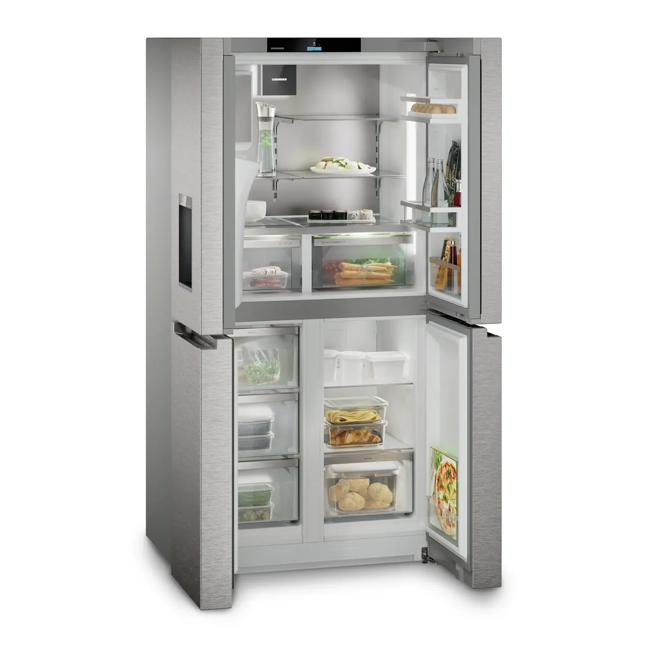 Chłodziarko-zamrażarka Liebherr MBsddi 9058 Prime BioFresh NoFrost French Door z kostkarką, wolnostojąca - TwojeAGD.com 11