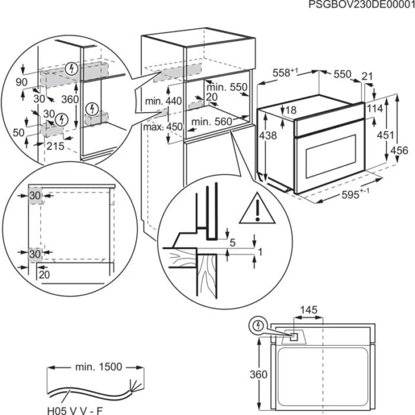Kuchenka mikrofalowa Electrolux LVK7E06GZ Czarny, kompaktowa Kuchenka mikrofalowa Electrolux LVK7E06GZ Czarny, kompaktowa - TwojeAGD.com 12