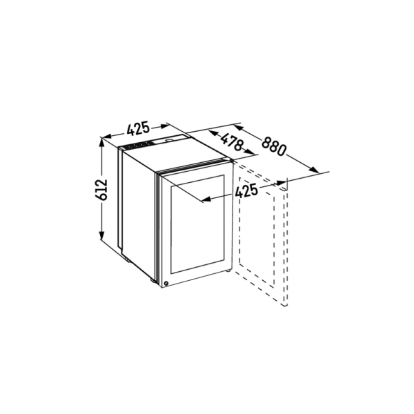 Szafka do przechowywania cygar Liebherr ZKes 453 Humidor, wolnostojąca - TwojeAGD.com 14